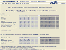 Tablet Screenshot of fahrschule-verbeeck.de